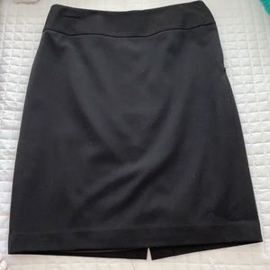 Black Business Formal Pencil Skirt